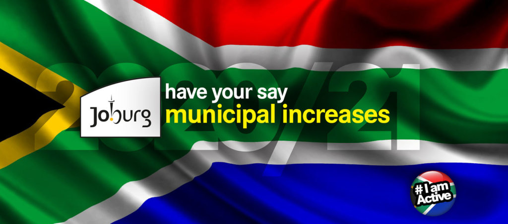 joburg municipal increase